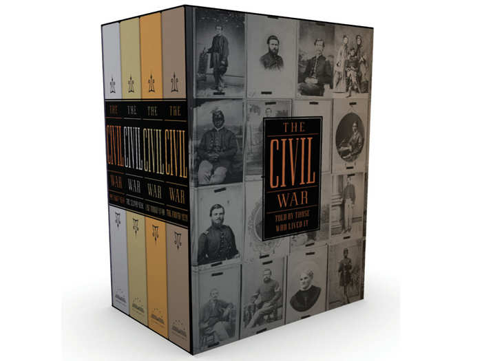 "The Civil War: Told by Those Who Lived It (Library of America boxed set, 4 vols.)" by various authors