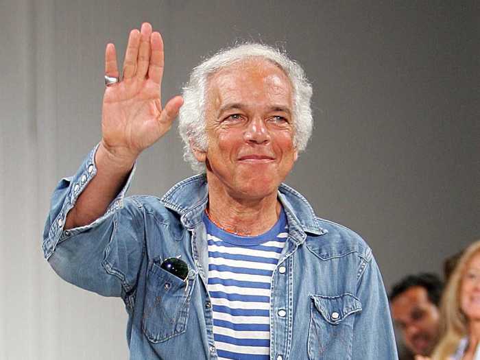 Ralph Lauren was once a clerk at Brooks Brothers dreaming of men