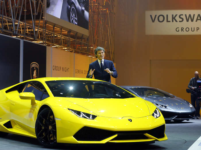 Lamborghini has been delivering the car in 2014.