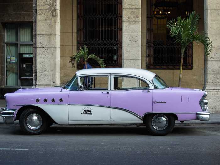 Bright colors are big trend with these cars. The lilac paint really makes this one stand out.