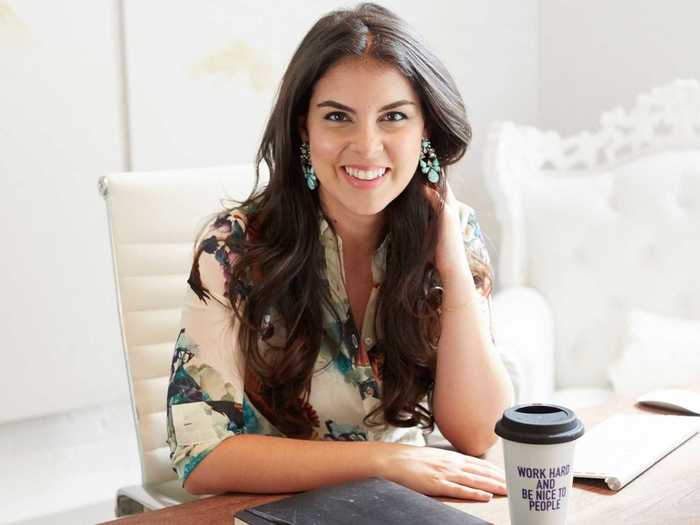 Founder and CEO of Levo League Caroline Ghosn hopes to cultivate happiness.