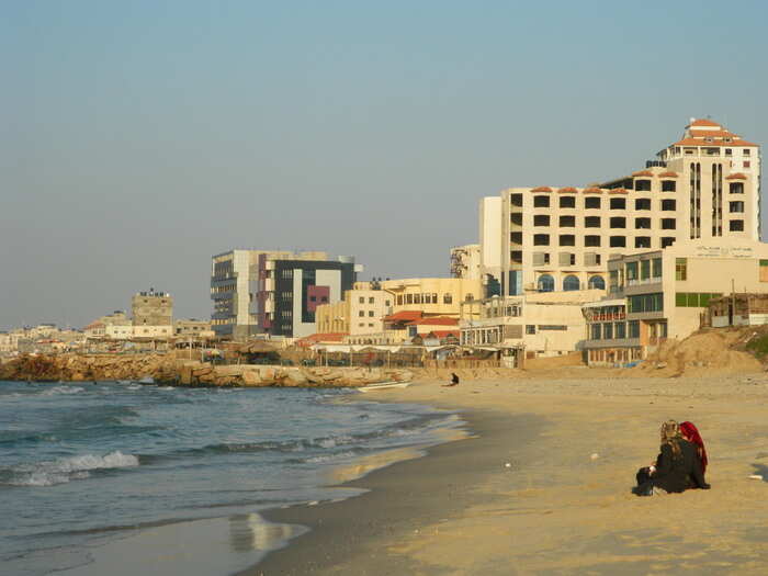 In a place so isolated and constricting, the calm and breathing-space that the beach provides can be crucial.