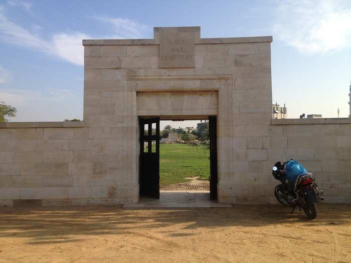 Gaza City is home to a large and well-maintained British war cemetery. The city came under heavy bombardment during the British campaign against the Ottomans during World War I and was the site of some of the most intense fighting in the war