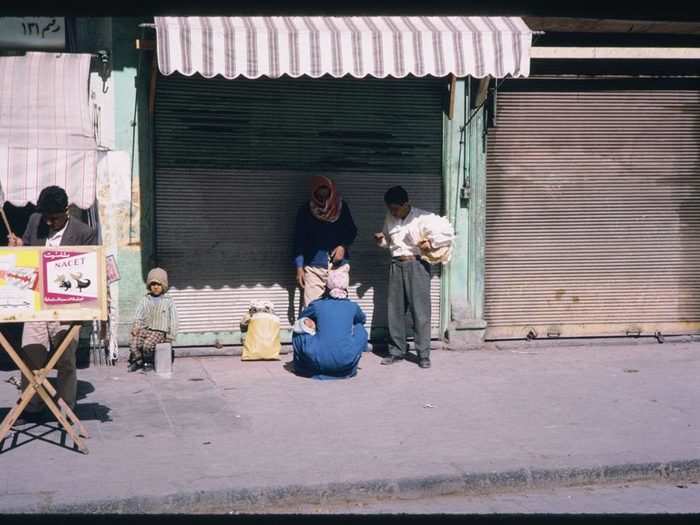 But these photos show a more mundane side of the country, giving a rare glimpse into everyday life in the capital.