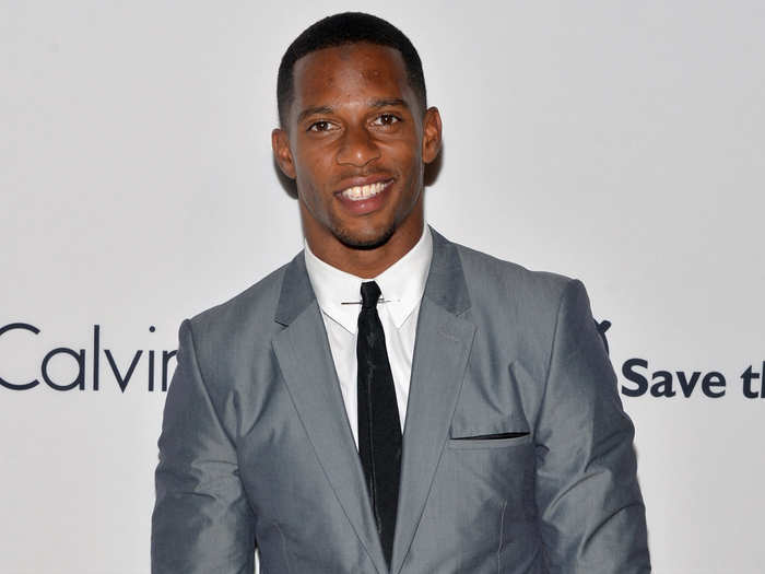 (MEN 2014) Wide receiver for the New York Giants Victor Cruz