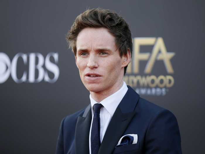 (MEN 2014) Actor Eddie Redmayne