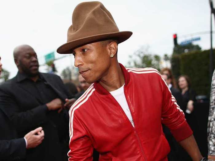 (MEN 2014) Musician, producer, and fashion designer Pharrell Williams