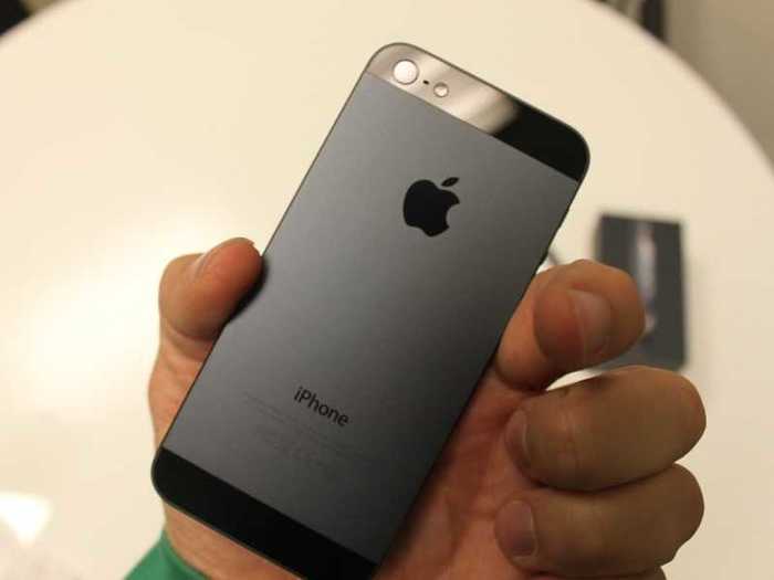 7. iPhone 5