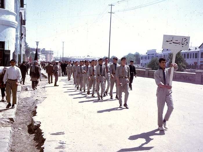 There was also a Girl and Boy Scouts of Afghanistan.