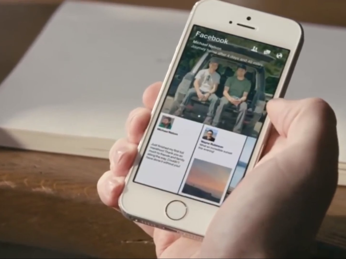 Paper by Facebook combines your Newsfeed and current events in an beautiful way.