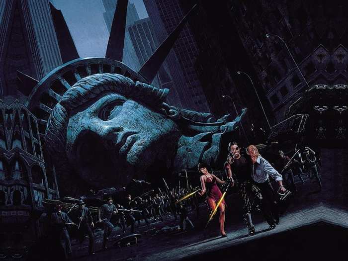 Movies like "Death Wish" (1974), "Taxi Driver" (1976), and "Escape From New York" (1981 — pictured) chronicled the decline of New York City in pop culture.