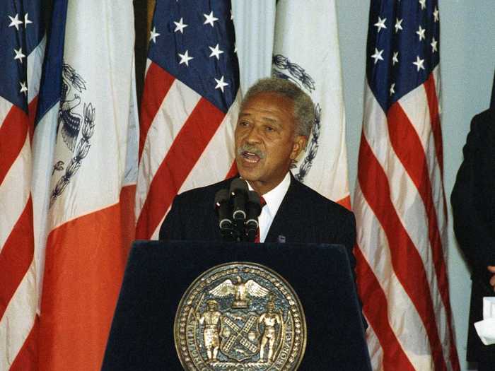 In 1990, Mayor David Dinkins proposed a $1.8 billion plan to "fight fear," which involved hiring around 8,000 new police officers.