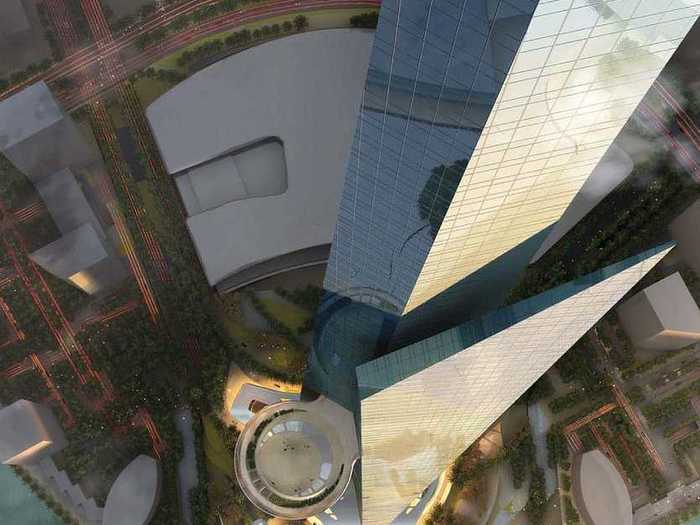 The expected cost of the Kingdom Tower