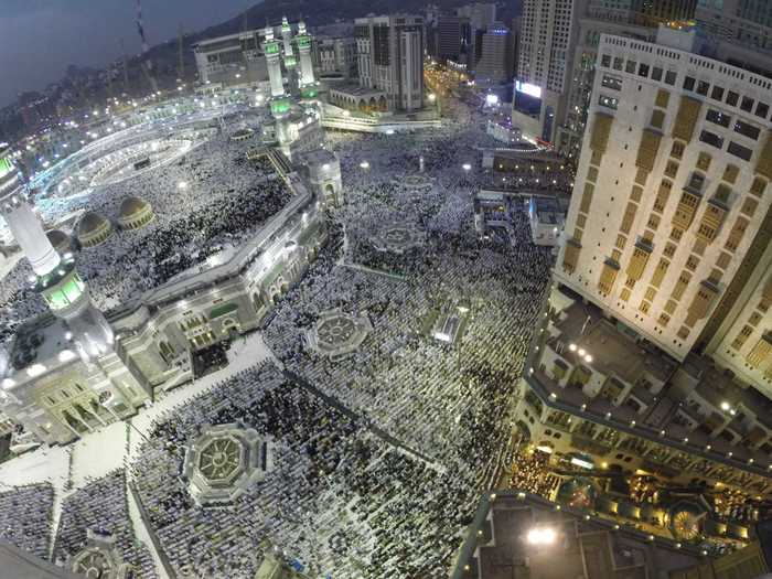 In 2012, over 3 million Saudis and people from outside of Saudi Arabia went on Hajj — that