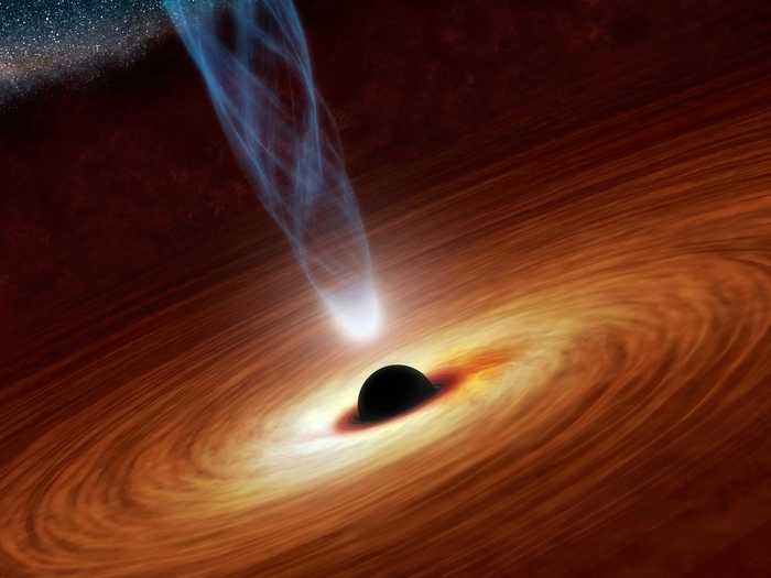 9. An analog of the theoretical radiation made by black holes was recreated in the lab.