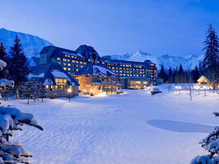 ALASKA: The Hotel Alyeska, Girdwood