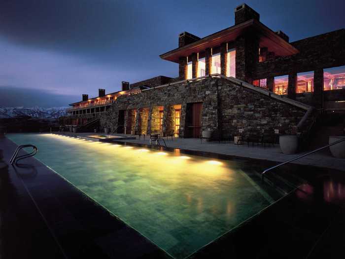 WYOMING: Amangani Resort, Jackson Hole