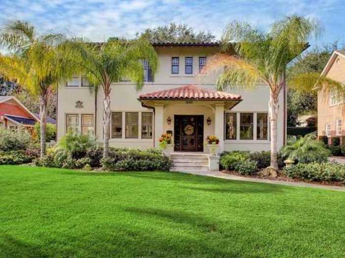 This home in Jacksonville has a series of underground tunnels that were used for smuggling whiskey.