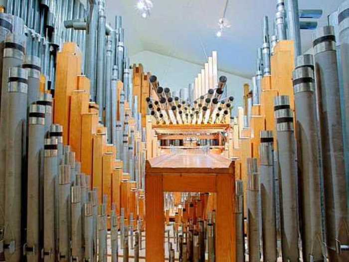 This house in the Grand Rapids has a 2,300-piece pipe organ in the basement.