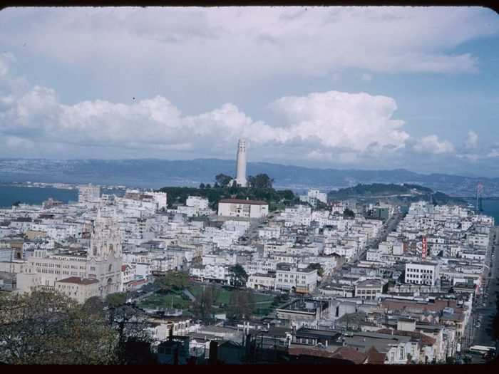 Telegraph Hill also looked much like it does today.