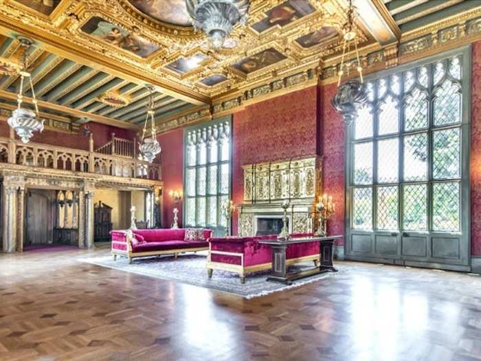 The Morgan Estate has played host to a number of sophisticated parties — and this ballroom looks like something out of a European palace.