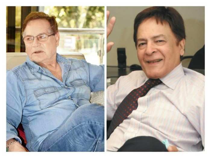 Salim Khan and Qavi Khan