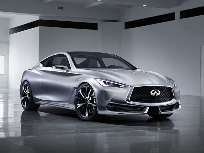 The eye-catching Infiniti Q60 concepts offers customers a glimpse at what may be in store for the Japanese luxury brand