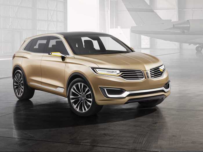 Lincoln is set to debut its MKX crossover SUV this week at the show. It will be based on the MKX concept (seen here) that debuted last year on the auto show circuit.