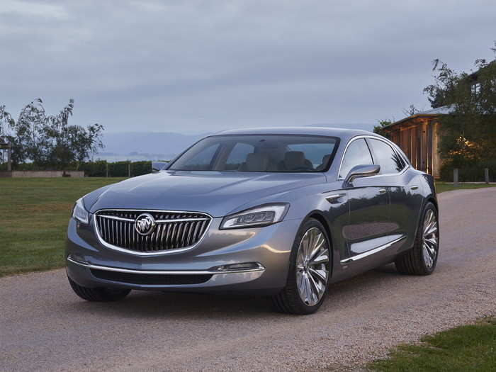 Buick also introduced the stylish Avenir concept. This modern interpretation of the traditional big Buick gives the public a glimpse of future possibilities.