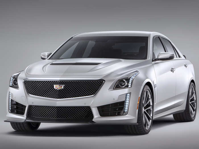 The Cadillac CTS-V is the fastest Cadillac of all time. Powered by the Corvette Z06-sourced 640 horsepower V8, the CTS-V is expected to hit 60 mph in just 3.7 seconds, with a top speed of 200mph.