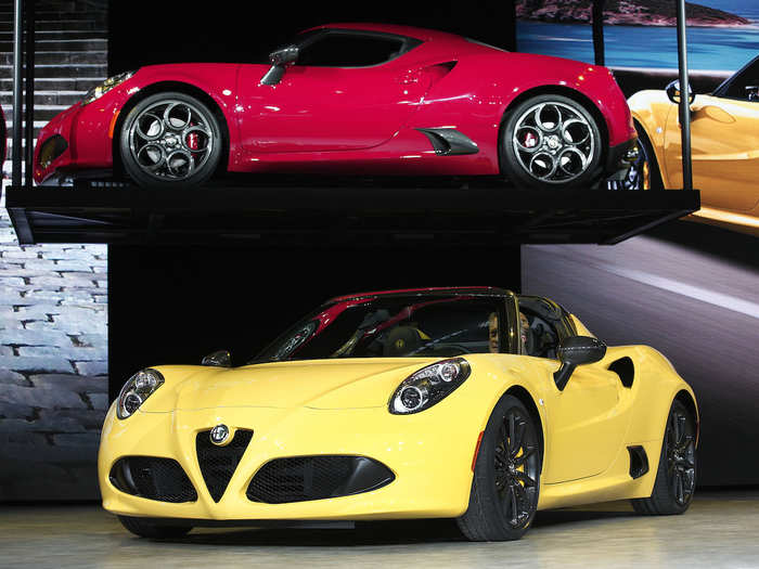 Alfa Romeo returned the US after a 20 year absence in 2014 with the tremendous 4C sports car. For the 2015 show, Alfa unleashed a drop-top variant — the 4C Spider.