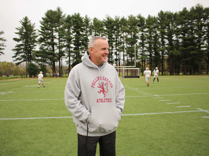 Over the last two decades, Coach and Director of Athletics Rob Morris has shaped the Big Red team as one of the most consistently successful football programs in New England. He believes strongly in football