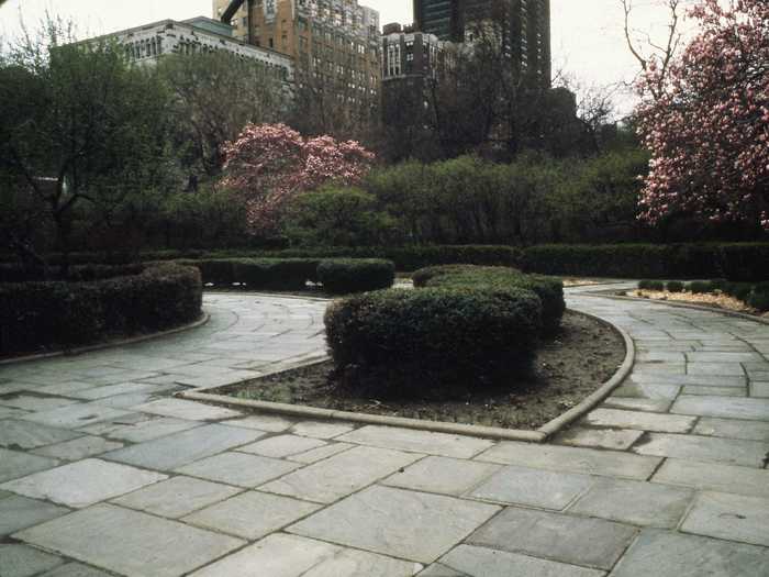 Conservatory Garden, 1980s.