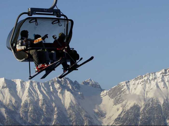 Hit the slopes at Innsbruck, a breathtaking ski resort in the mountains of Austria.