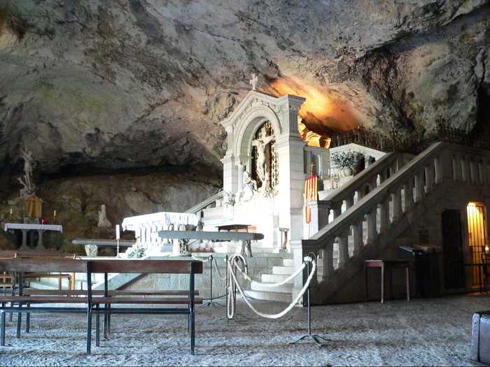 Hike to le Sainte-Baum, the cave in southern France where Mary Magdalene is said to have spent the last 30 years of her live.