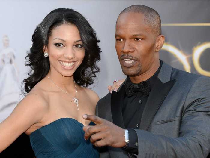 USC cheerleader Corinne Foxx still has time to hit the red carpet.