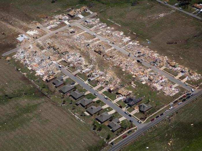In April, an Arkansas town called Vilonia was almost completely leveled by a tornado.