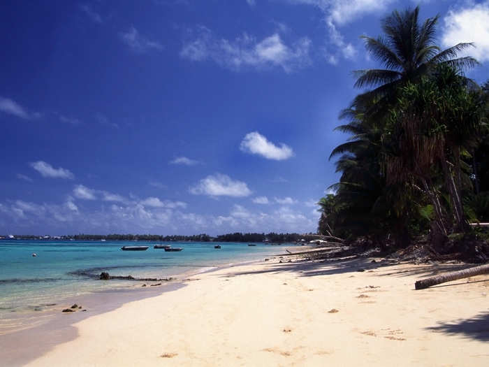 In addition to the threat of flooding by sea level rise, Tuvalu