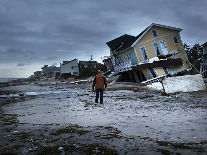 Rising sea levels will also hit closer to home.