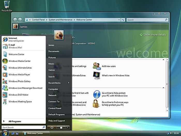 Windows Vista: 2006