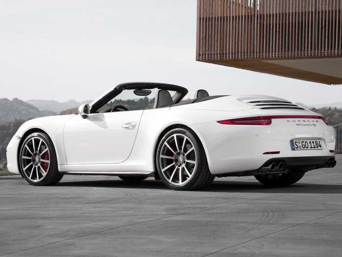 ...and the Carrera 4S Cabriolet is the convertible edition.