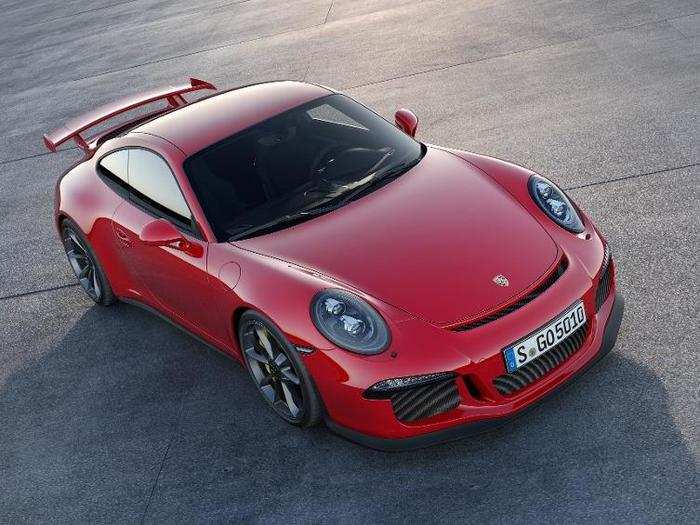 Finally, the track-bred GT3. Although it doesn