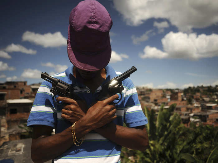 17. Salvador (and RMS), Brazil had 54.31 homicides per 100,000 residents.