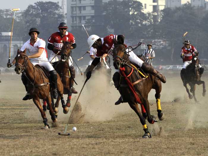 The Calcutta Polo Club is the oldest in the world.