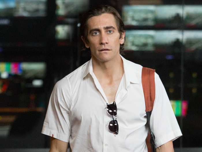 Jake Gyllenhaal looked gaunt after losing 30 pounds for his role in "Nightcrawler."