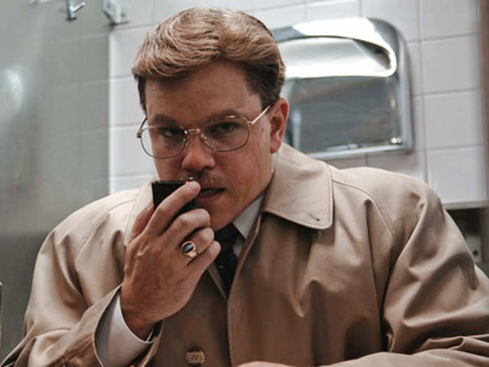 Matt Damon put on 30 pounds for his role in "The Informant."