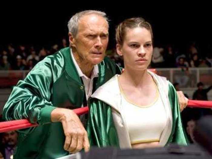 Hillary Swank gained 19 pounds of muscle for "Million Dollar Baby."