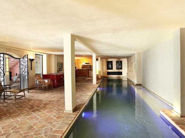 As well as the svelte indoor pool.