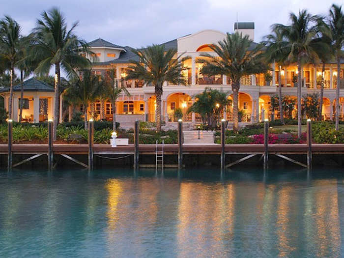 THE BAHAMAS: A beach waterfront home on Paradise Island comes with its own golf course for $22 million.