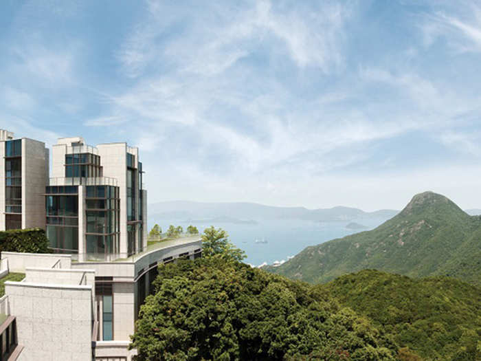 CHINA: A house with a rooftop terrace overlooking Victoria Harbour in Hong Kong is on the market for $105.6 million.